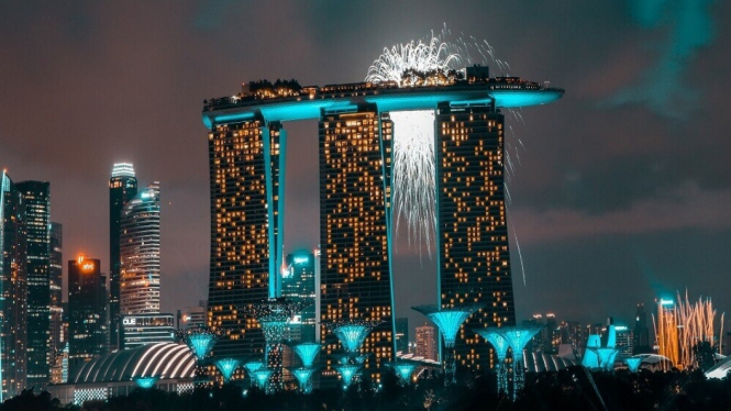 Singapura Saat Malam Hari, Keindahan yang Hakiki
