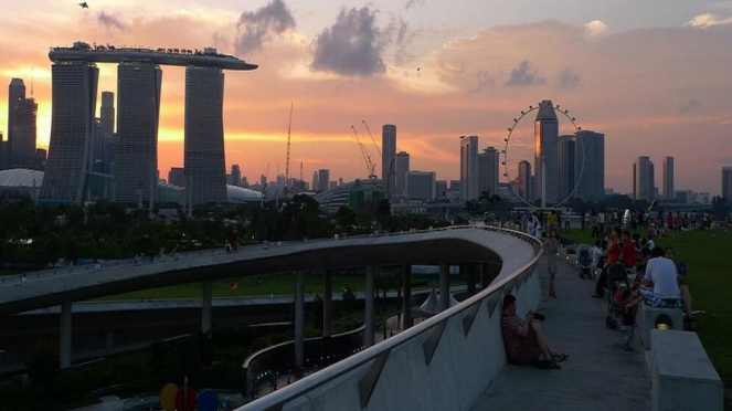 Singapura Saat Malam Hari, Keindahan yang Hakiki
