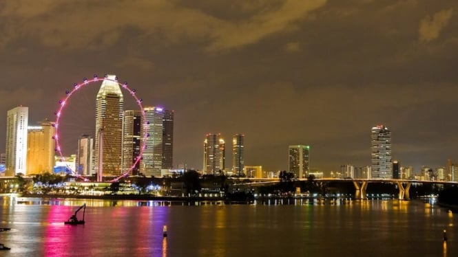 Singapura Saat Malam Hari, Keindahan yang Hakiki