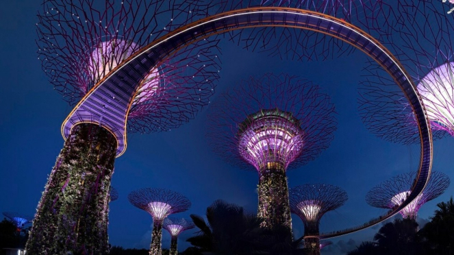 Singapura Saat Malam Hari, Keindahan yang Hakiki