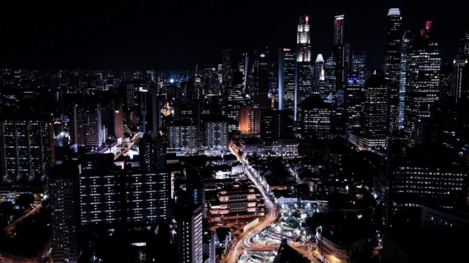 Singapura Saat Malam Hari, Keindahan yang Hakiki