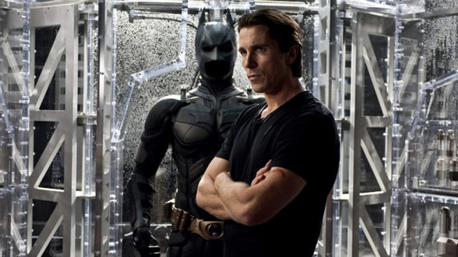 Christian Bale sebagai Batman.