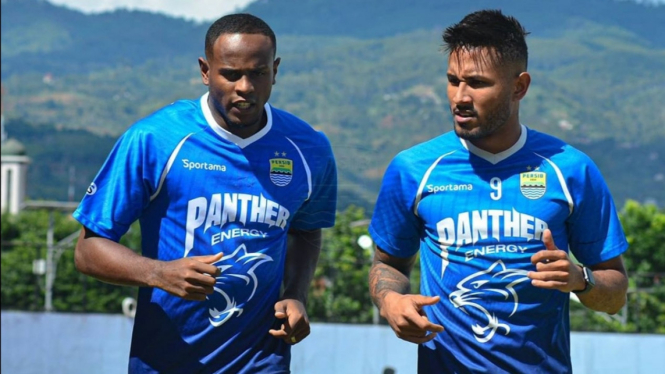 Calon pemain asing Persib Bandung, Joel Vinicius dan Wander Luiz. 