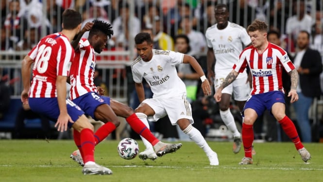 Pertandingan Real Madrid vs Atletico Madrid