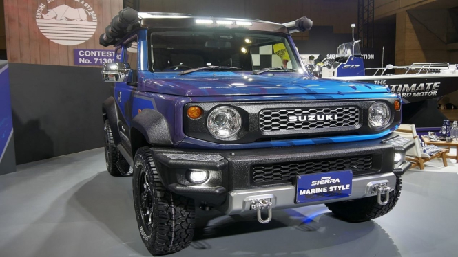 Suzuki Jimny Marine Style di Tokyo Auto Salon, Jepang