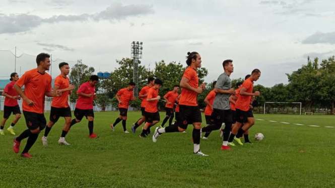 Latihan perdana Persija Jakarta di 2020