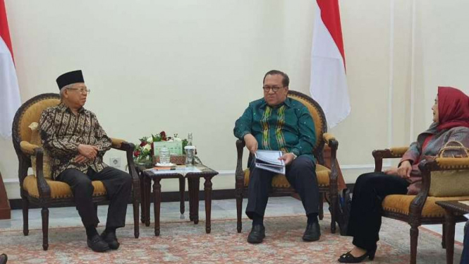 Indonesia Halal Lifestyle Centre Temui Wakil Presiden RI, Ma'ruf Amin.