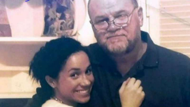 Foto lama Meghan Markle dan Ayahnya, Thomas Markle, sekarang renggang