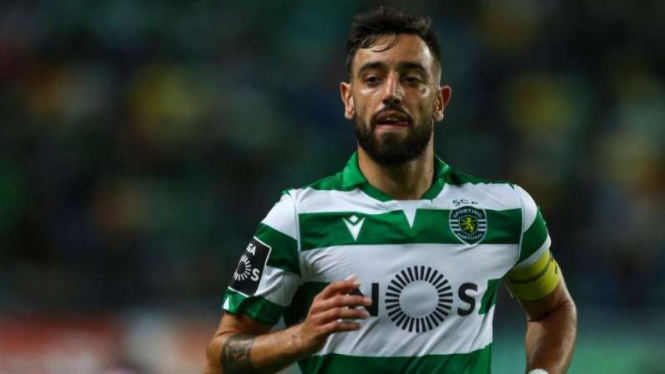 Gelandang Sporting Lisbon, Bruno Fernandes