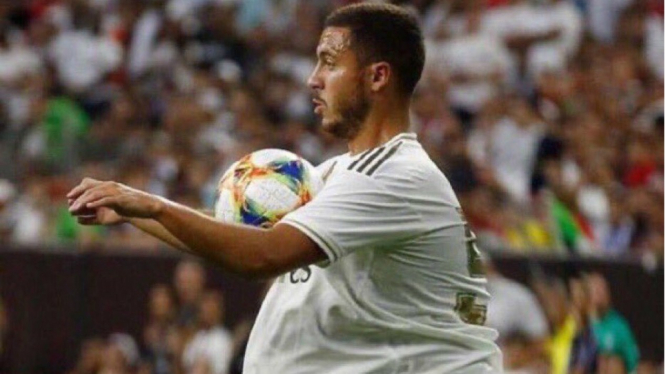 Berat badan Eden Hazard jadi sorotan para netizen