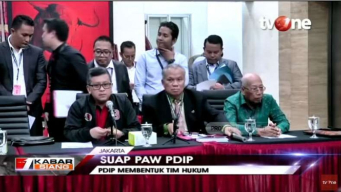 PDIP mengumumkan pembentukan tim hukum.