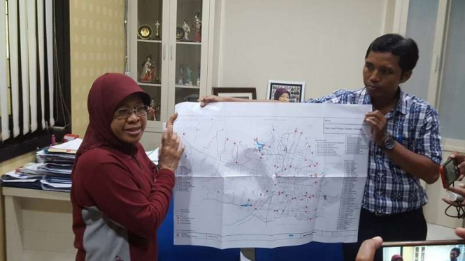 Kepala Dinas Pekerjaan Umum Bina Marga dan Pematusan Surabaya, Erna Purnawati