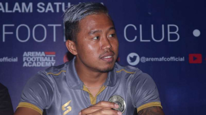 Pemain Arema FC, Kushedya Hari Yudo.