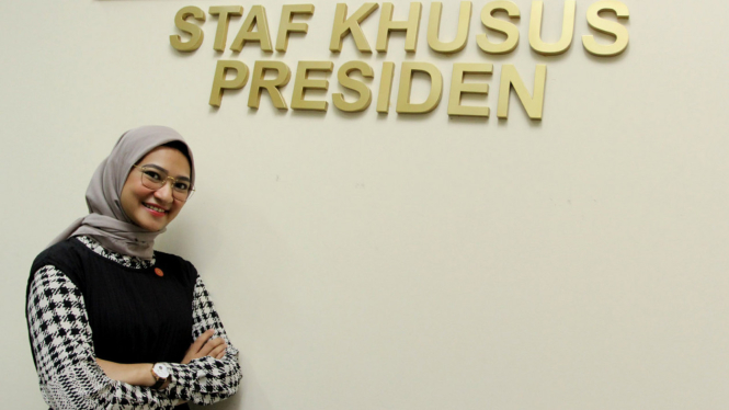 Angkie Yudistia, Staf Khusus Milenial Presiden Joko Widodo