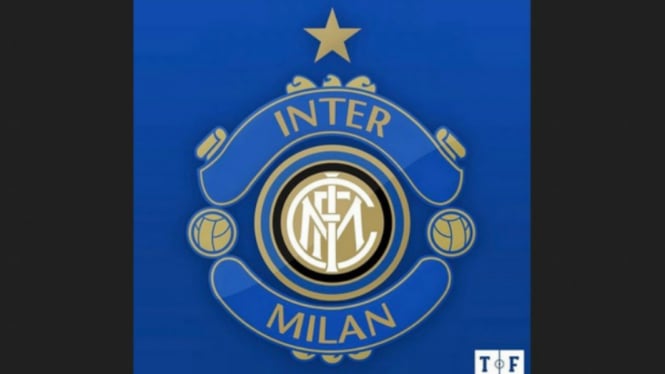 Viral desain logo baru Inter Milan usai boyong trio MU