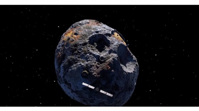 Asteroid 16 Psyche.