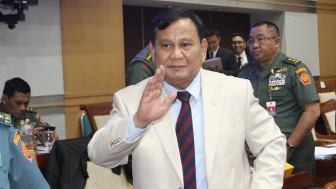 Menteri Pertahanan Prabowo Subianto