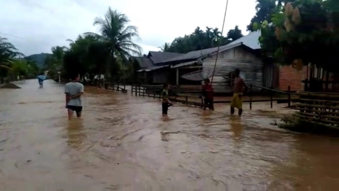 Dua Kampung di Pesisir Selatan direndam banjir