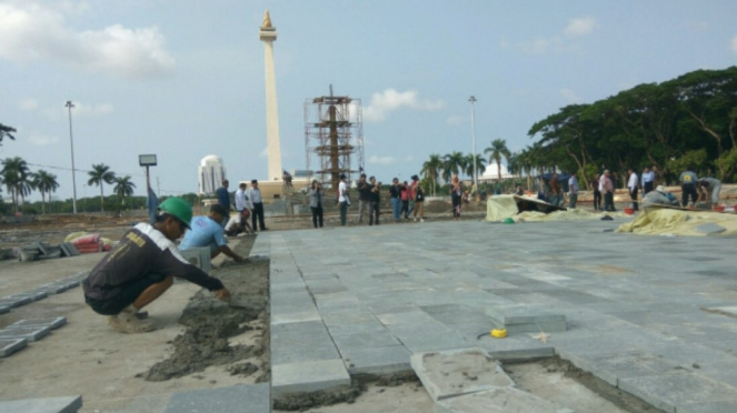 Revitalisasi kawasan Monas