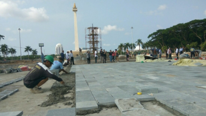 Image result for anies pohon monas