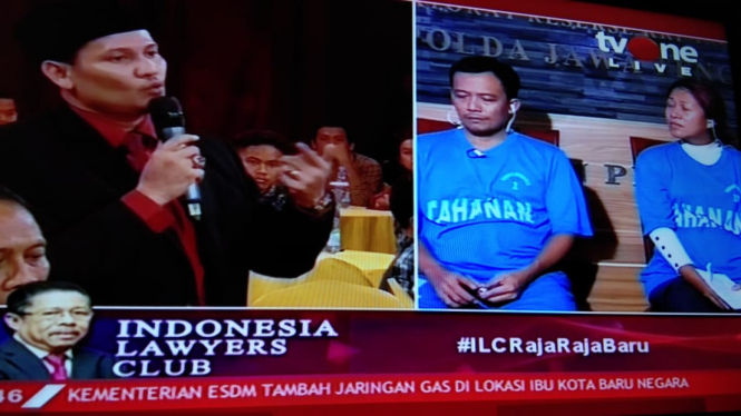 Raja Keraton Agung Sejagat di ILC