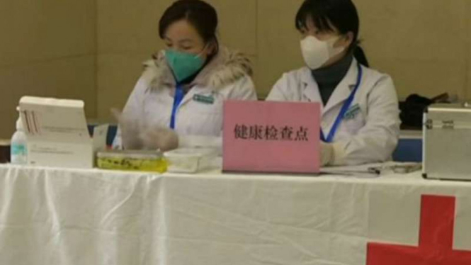 Virus Corona menyebar dari China. (ilustrasi)