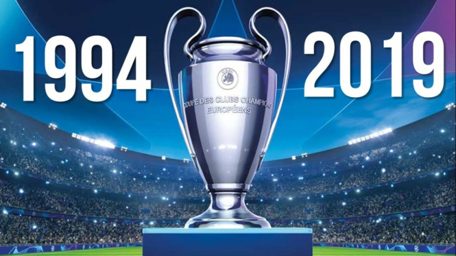 Laga final Liga Champions 1994-2019