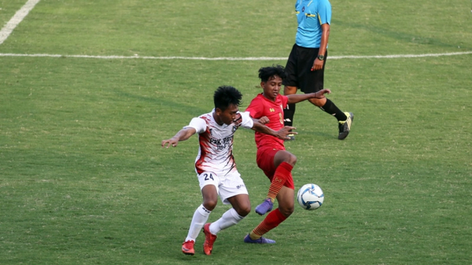 Uji coba Timnas Indonesia U-16 vs PSBK Blitar