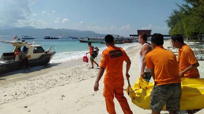 Wisatawan ditemukan meninggal di Gili Trawangan.