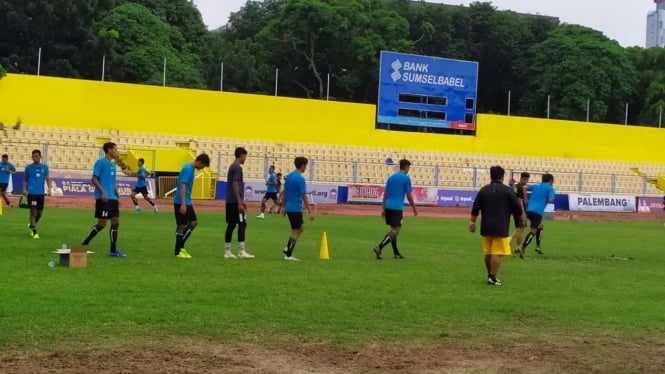 Latihan perdana Sriwijaya FC menyambut musim 2020