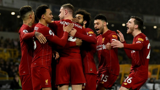Liverpool kokoh di puncak klasemen sementara Premier League 2019/2020