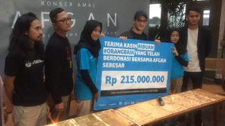 Afgan Syahreza Kumpulkan Ratusan Juta untuk Beasiswa Anak Negeri