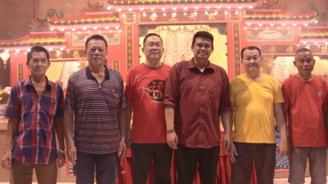 Bobby Nasution bersama tokoh masyarakat Tionghoa