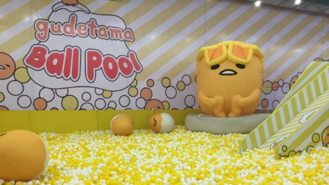 Wahana Bermain Gudetama Ball Pool