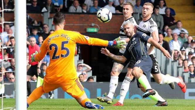 Pertandingan Premier League antara Fulham kontra Manchester City