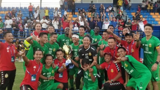 Bhayangkara FC juara turnamen di Kamboja