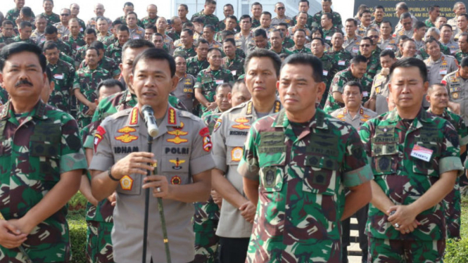 Kapolri dan Panglima TNI