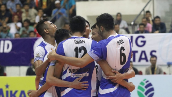 Surabaya Bhayangkara Samator di Proliga 2020