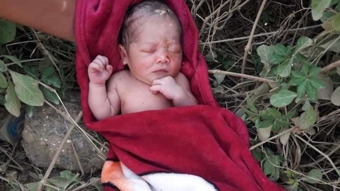 Bayi yang dibuang orangtuanya di Abepura berhasil diselamatkan polisi