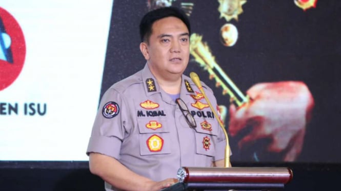 Kepala Divisi Humas Polri Inspektur Jenderal Polisi Mohammad Iqbal.