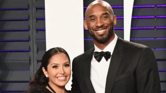 Kobe Bryant dan sang istri, Vanessa Bryant.