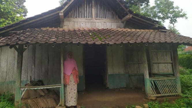 Rumah tempat Sukiyah tinggal