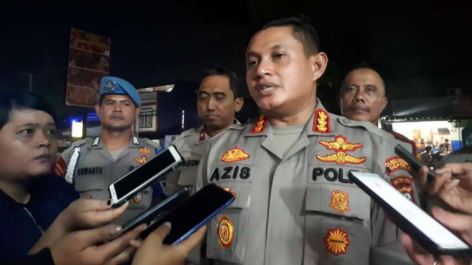 Kepala Kepolisian Metropolitan Depok Komisaris Besar Polisi Azis Andriansyah