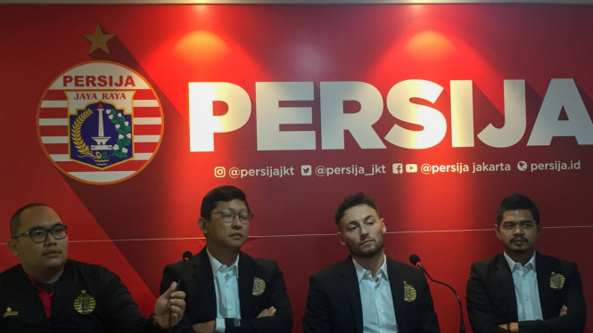 Perkenalan Marc Klok sebagai pemain baru Persija Jakarta