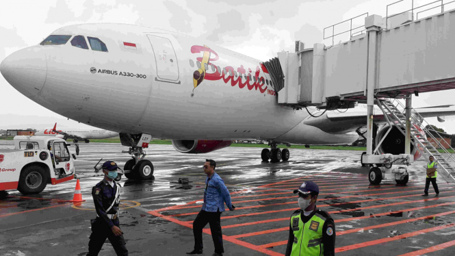 Ilustrasi Pesawat Batik Air