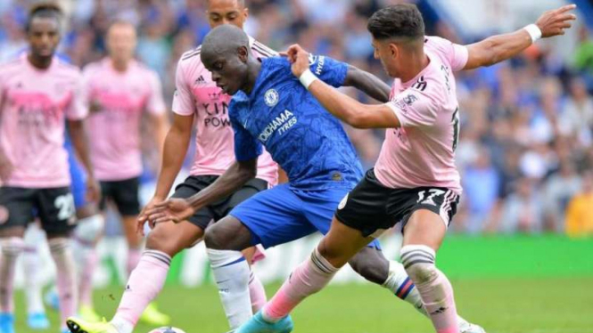 Laga Premier League 2019/2020 antara Chelsea kontra Leicester City