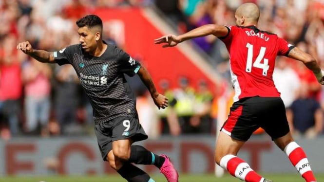 Laga Premier League 2019/2020 antara Southampton kontra Liverpool