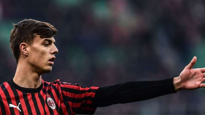 Penyerang muda AC Milan, Daniel Maldini