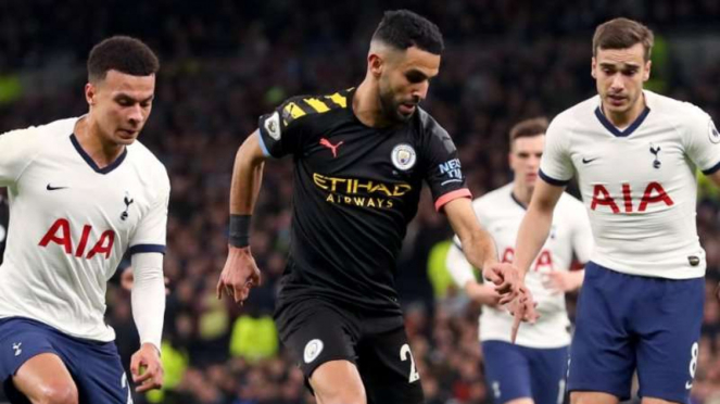 Laga Premier League 2019/2020 antara Tottenham Hotspur kontra Manchester City