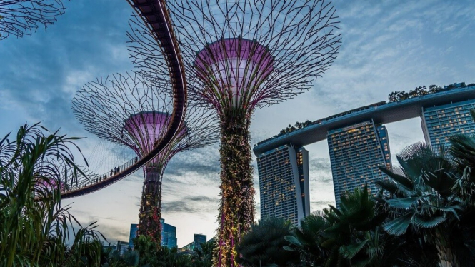 Taman Indah di Singapura